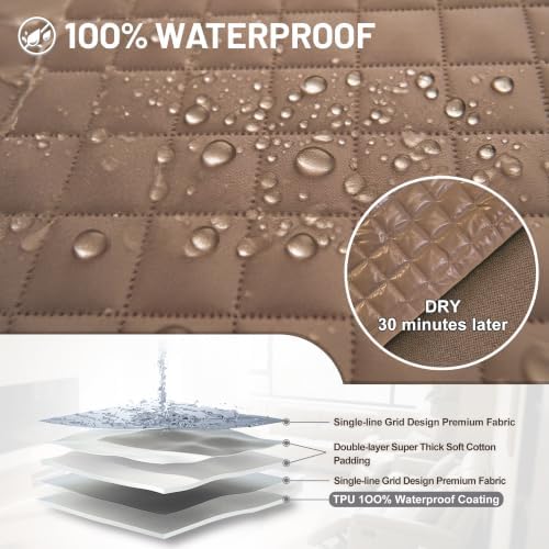 Waterproof Sectional Reclining Couch Covers L Shaped Recliner Sectional Sofa - Image 4