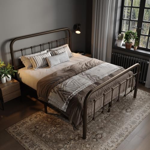 Allewie Full Metal Bed Frame - Image 3