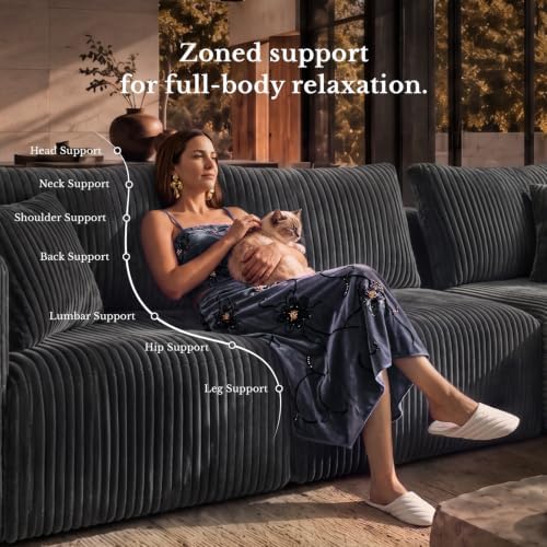 Maywish Modular Boneless Couch 70 Inch, Sectional Loveseat - Image 6