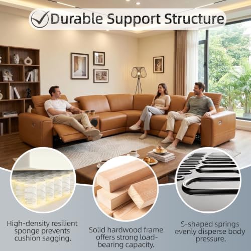 Power Reclining Sectional Sofa - Image 6