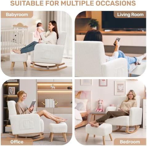 HCHAIRH Rocking Nursing Chair - Image 6