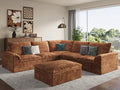 EASE MOOSE Modular Sectional Sofa, Boneless Couches by EASEMOOSE