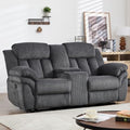 CANMOV Recliner Sofa Set, Manual Recliner Loveseat by CANMOV