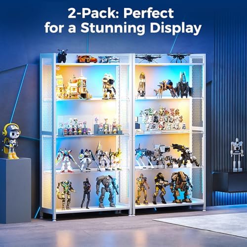 AODK 2-Pack Display Cabinet - Image 3