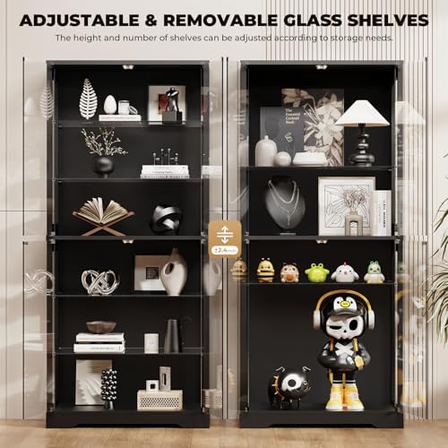 BROTTAR 71" Tall Display Cabinet - Image 6