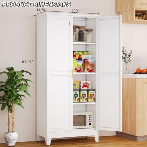 Winiowa Metal Pantry Cabinet - Image 2