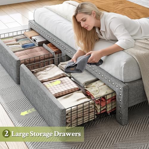 EnHomee Bed Frame Queen Size - Image 3
