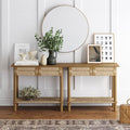 Nathan James Beacon Wooden Sofa Console Table by Unknown