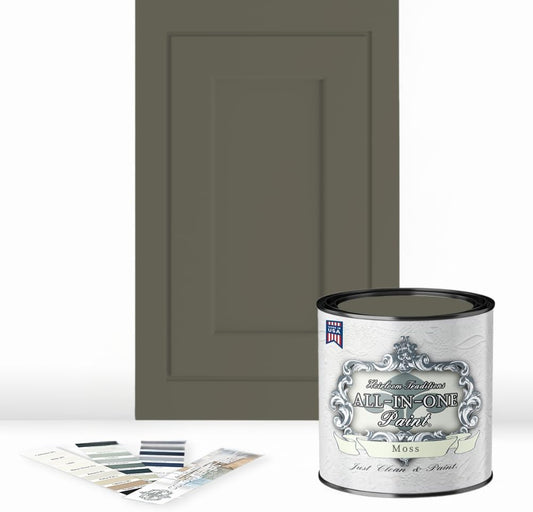 ALL-IN-ONE Paint by Heirloom Traditions, Moss, Quart