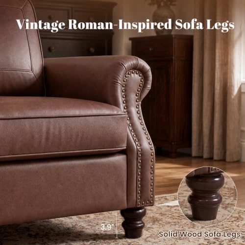 Kingfun Faux Leather Accent Chair - Image 4