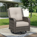 Outdoor Swivel Rocker Patio Chair by Gardenbee