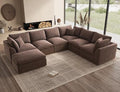 ohllob Oversized Cloud Couches for Living Room, Boneless Sectional Couch by Ohllob