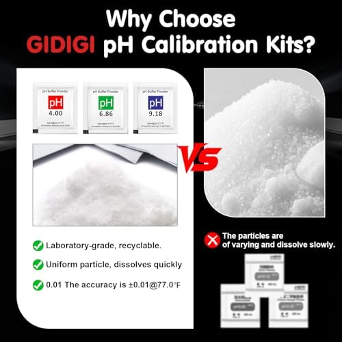 pH Meter Calibration Solution Kit | 18-Pack pH Buffer Powder - Image 2