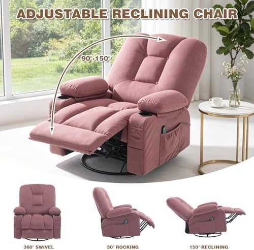 Rocker Recliner Chairs with Massage and Heat - Image 6