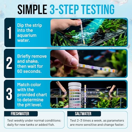 9-In-1 Aquarium Test Strips – 100 Strips - Image 3