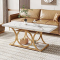 Tribesigns 46.45” Rectangle Coffee Table, Modern Coffee Tables by Tribesigns