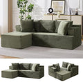 Korser Boneless Couches for Living Room, Cloud Couch Sectional by KORSER