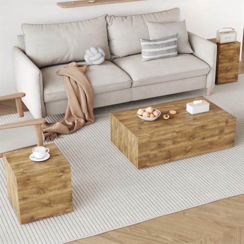 Coffee Table Set of 3 for Living Room - Image 4