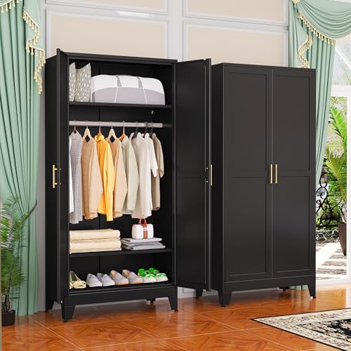GAIOUS Metal Wardrobe Cabinet by GAIOUS