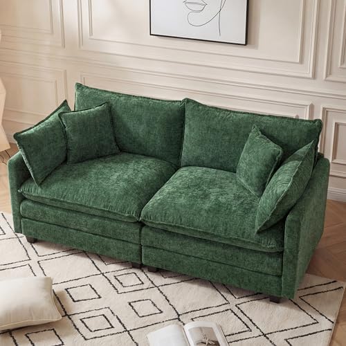 Oversized Loveseat Sofa by Unknown