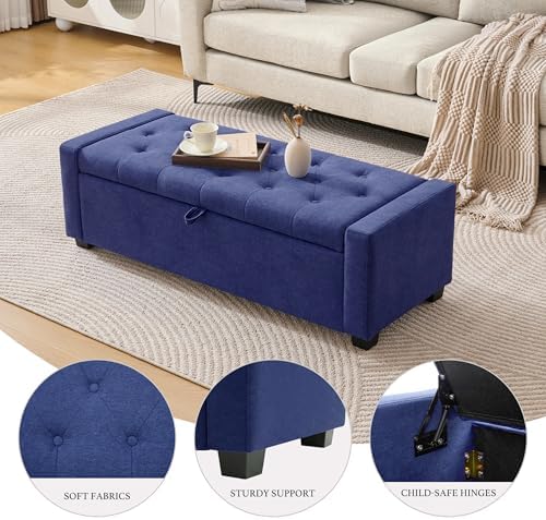 Huatean Home 48" Ottoman with Storage - Image 3