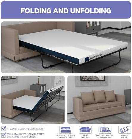 4.6 Inch Memory Mattress Replacement - Image 6