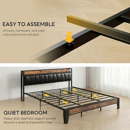 LIKIMIO California King Bed Frame - Image 5