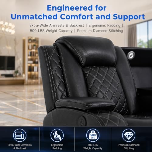 Power Recliner Sofa Sectional - Image 6