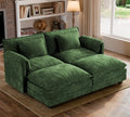 ELUCHANG 79" Oversized Modular Sectional Sofa, Comfy Chenille Cloud Couch by ELUCHANG