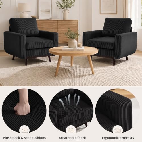 Accent Chair for Bedroom, Reading Chair - Image 3