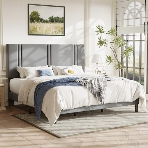 Allewie King Size Platform Bed Frame - Image 3