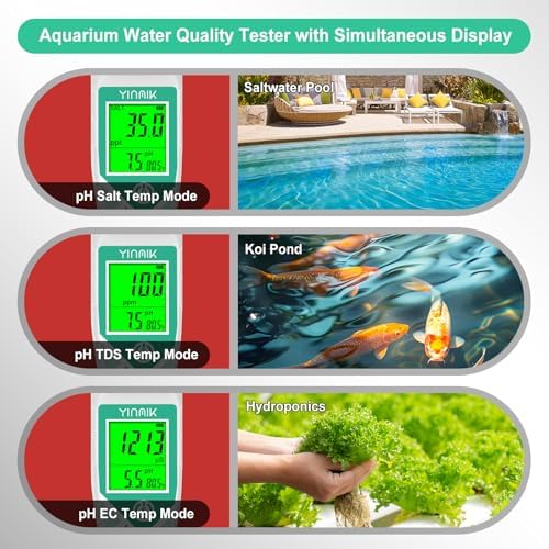 YINMIK pH Meter Salinity Tester pH Salt Meter - Image 4