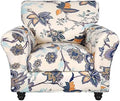 SearchI Stretch Sofa Cover Printed Couch Covers, Floral Pattern 2 Piece by SearchI