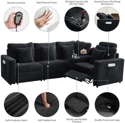 RARZOE Modular Sectional Sofa - Image 5