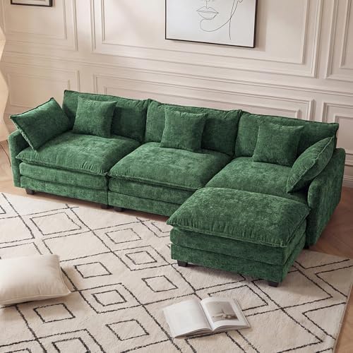Modular Sectional Sofa 102" Oversized Cloud Couch by Unknown