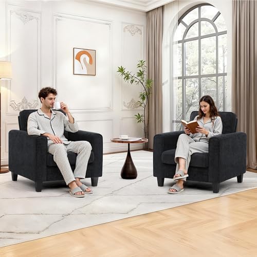 Accent Chair for Living Room, Mid Century Modern Upholstered Living Room Chair - Image 6