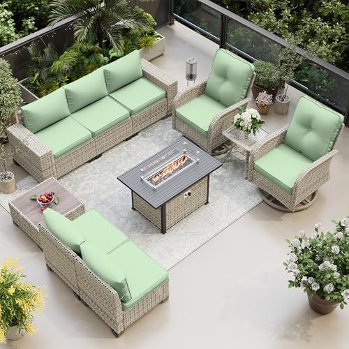 Outdoor Patio Furniture Set PE Wicker Rattan Outdoor Sectional Sofa by MuphyersPatioFurniture
