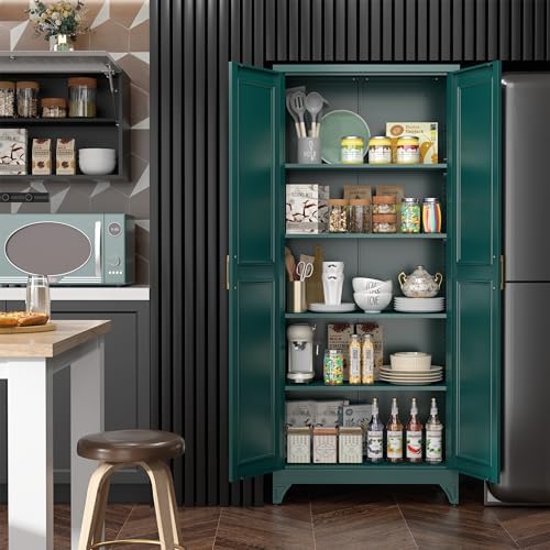 SteeLoong 75”Metal Pantry Storage Cabinet - Image 2