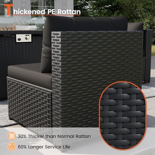 8 Piece Patio Furniture Set - Image 5