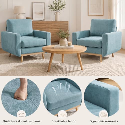 Accent Chair for Bedroom, Reading Chair - Image 5