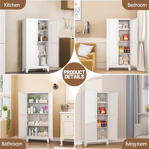 PAOFIN Metal Kitchen Pantry Storage Cabinet - Image 6