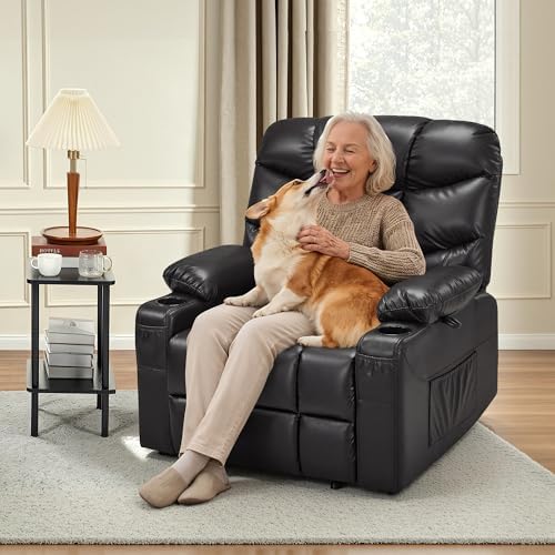 MCombo Power Lift Recliner for Elderly, Leather R7289 - Image 5