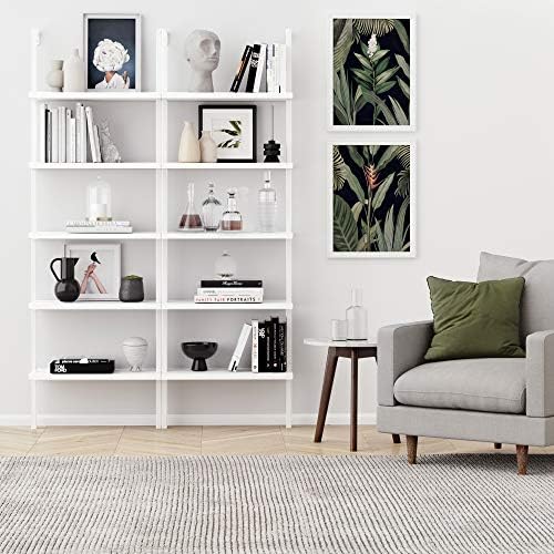 Nathan James White Ladder Bookcase - Image 3