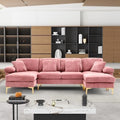 OUYESSIR 114" U-Shaped Modular Sectional Sofa by OUYESSIR