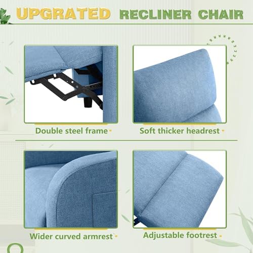 Furniwell Massage Recliner Chair - Image 7