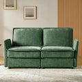 HULALA HOME Modern Chenille Loveseat Sofa by HULALAHOME