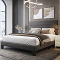 WEEWAY Full Size Fabric Bed Frame by WEEWAY