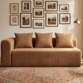 Claiks 71" Left Armrest Boneless Sectional Loveseat Sofa by CLAIKS