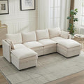105" Cloud 4 Seater Sectional Modular Couch by Abbrevi