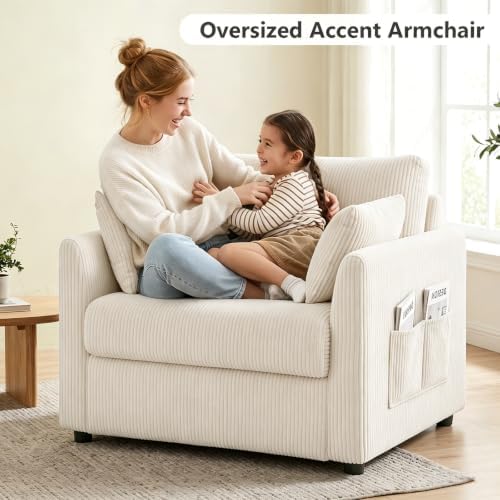 38" Oversized Accent Chair - Image 5